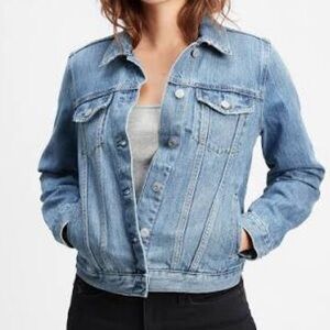 GAP Icon Classic Blue Denim Jacket